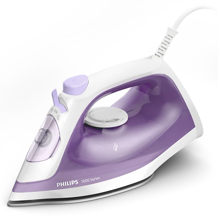 Philips 1000 Series Steam iron DST1020/36
Fast and convenient Philips 1000 Series Steam iron DST1020/36
Fast and convenient